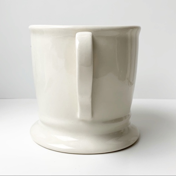 Anthropologie monogram J barber mug - Picture 3 of 7